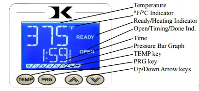 Geo Knight DK3 digital display