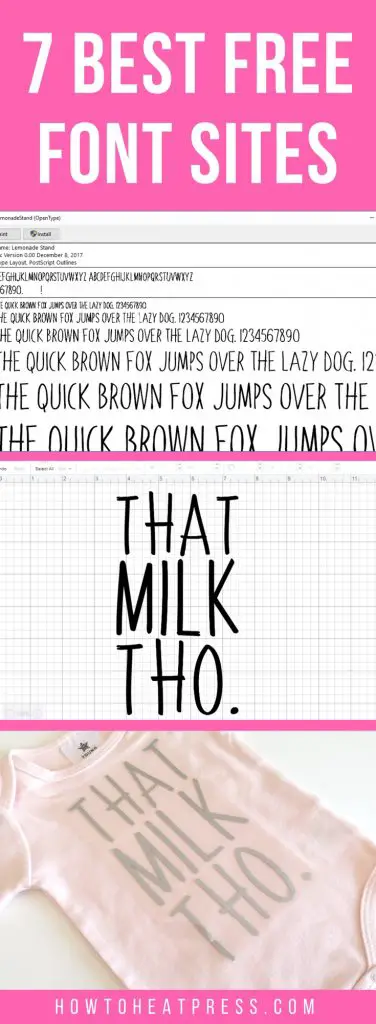 Free Font Websites For Cricut