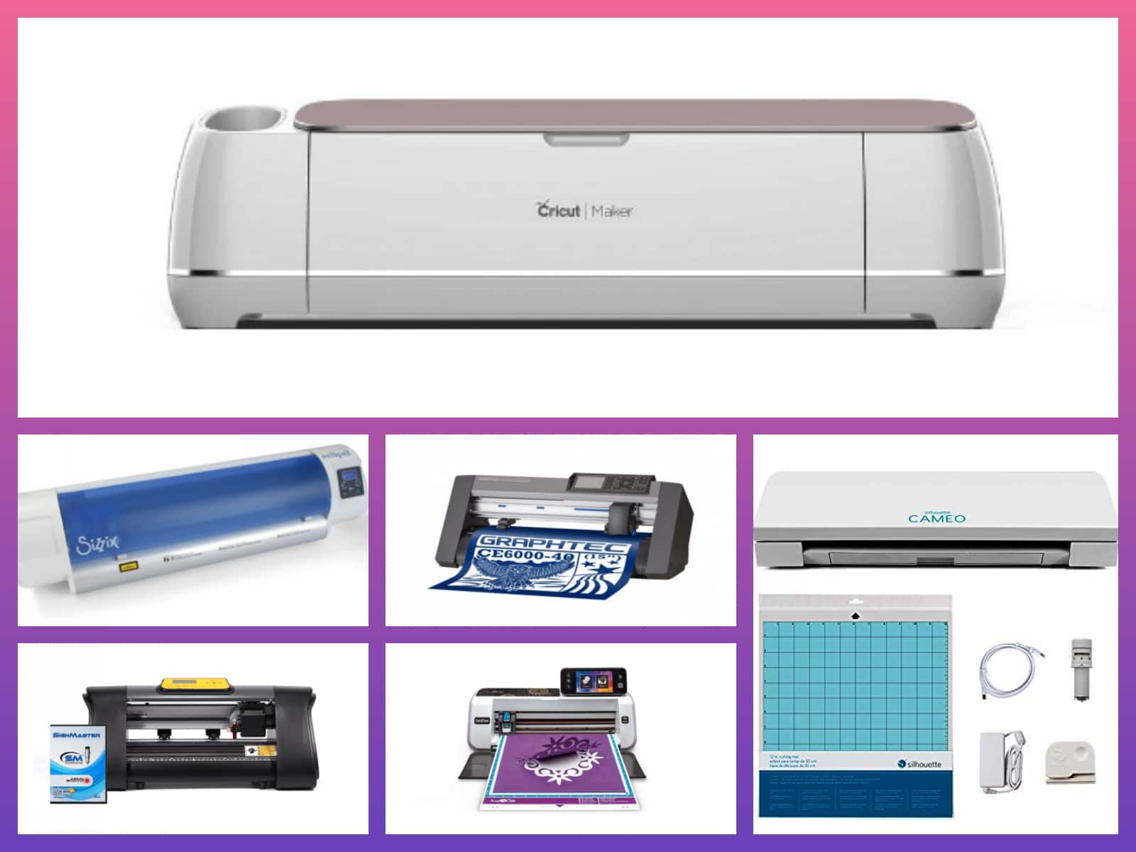 Are You Using The Right Vinyl Cutter?  Graphtec CE7000-60 vs Cricut  Explore® Air 2