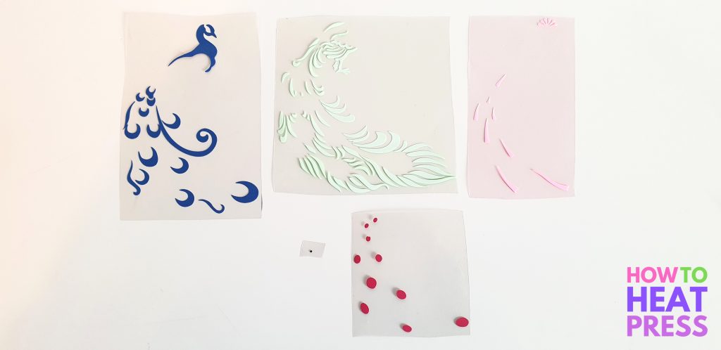 how to make multi color vinyl decals cricut