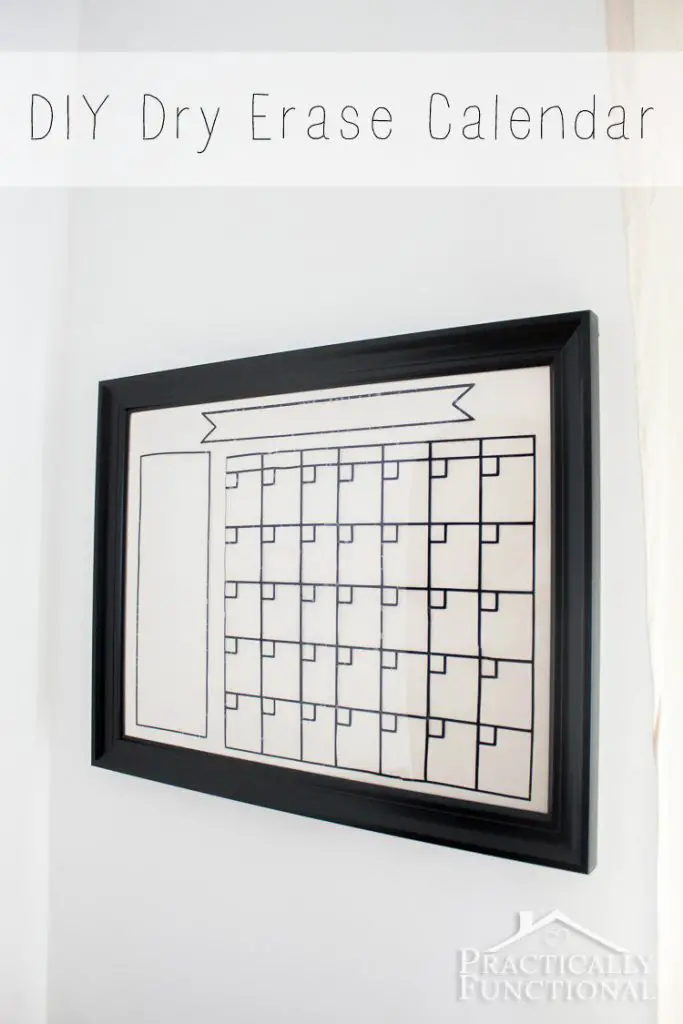 awesome adhesive vinyl project ideas diy dry erase calendar