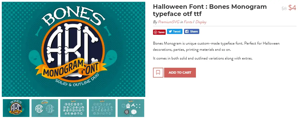 free monogram fonts for cricut