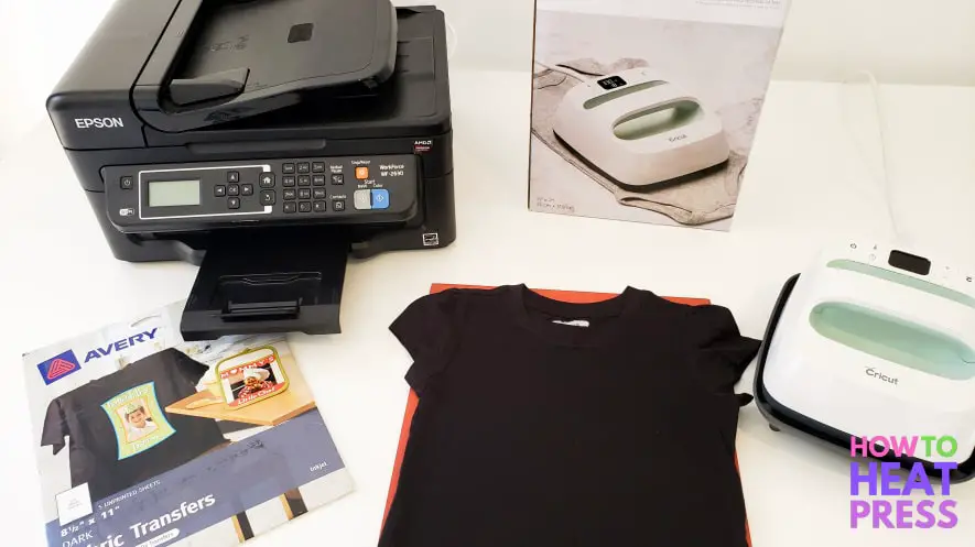 avery transfer paper heat press