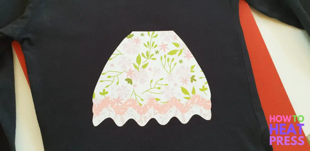 cricut patterned iron on sampler
