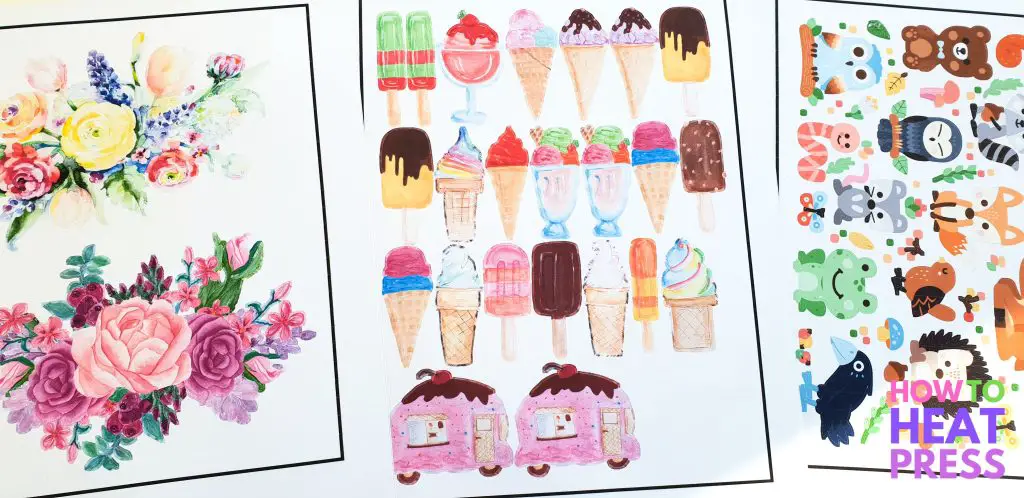 How To Use Cricut Print And Cut With Printable Vinyl - DIY Stickers!