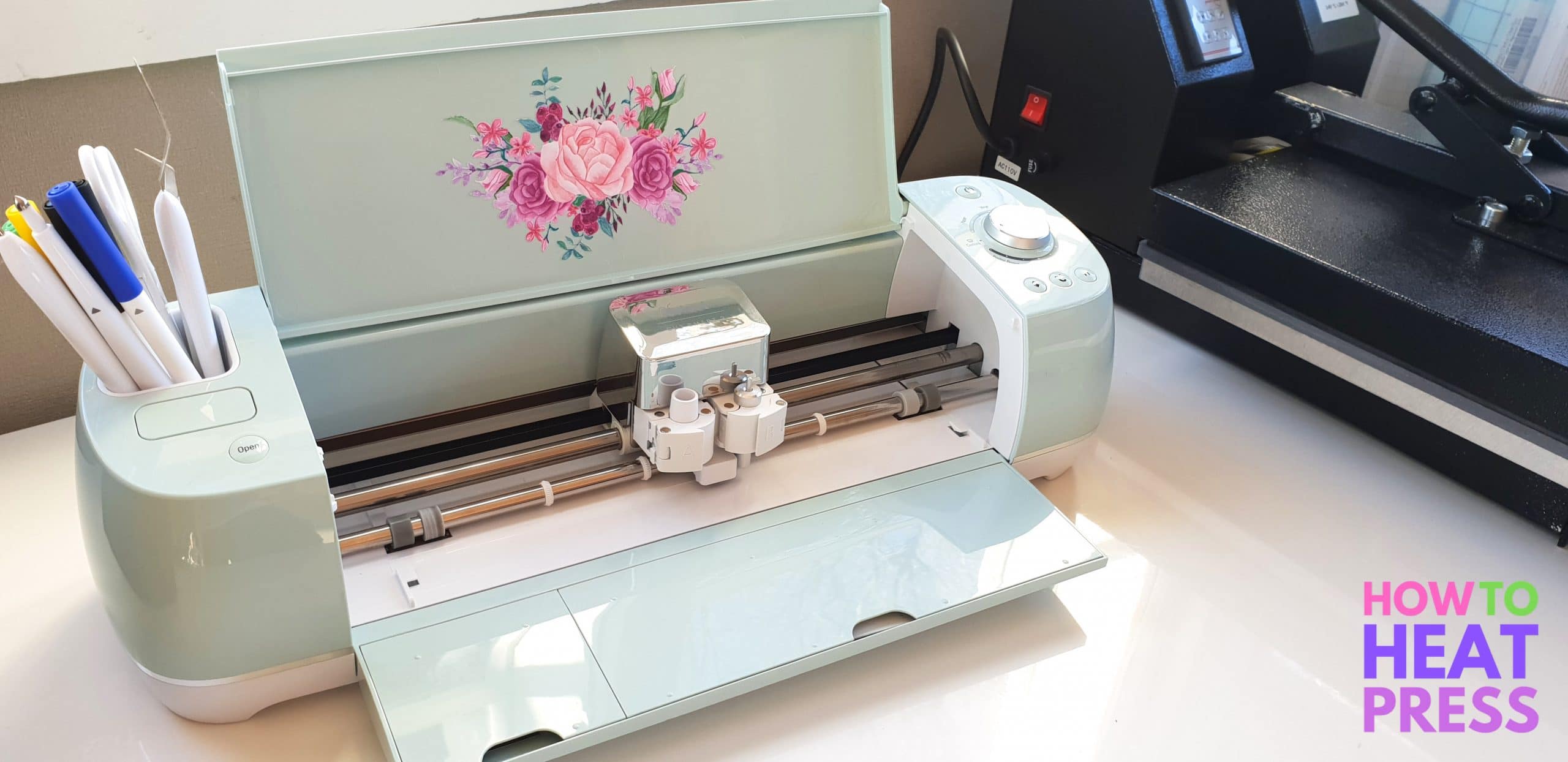 How To Use Cricut Print And Cut With Printable Vinyl DIY Stickers!
