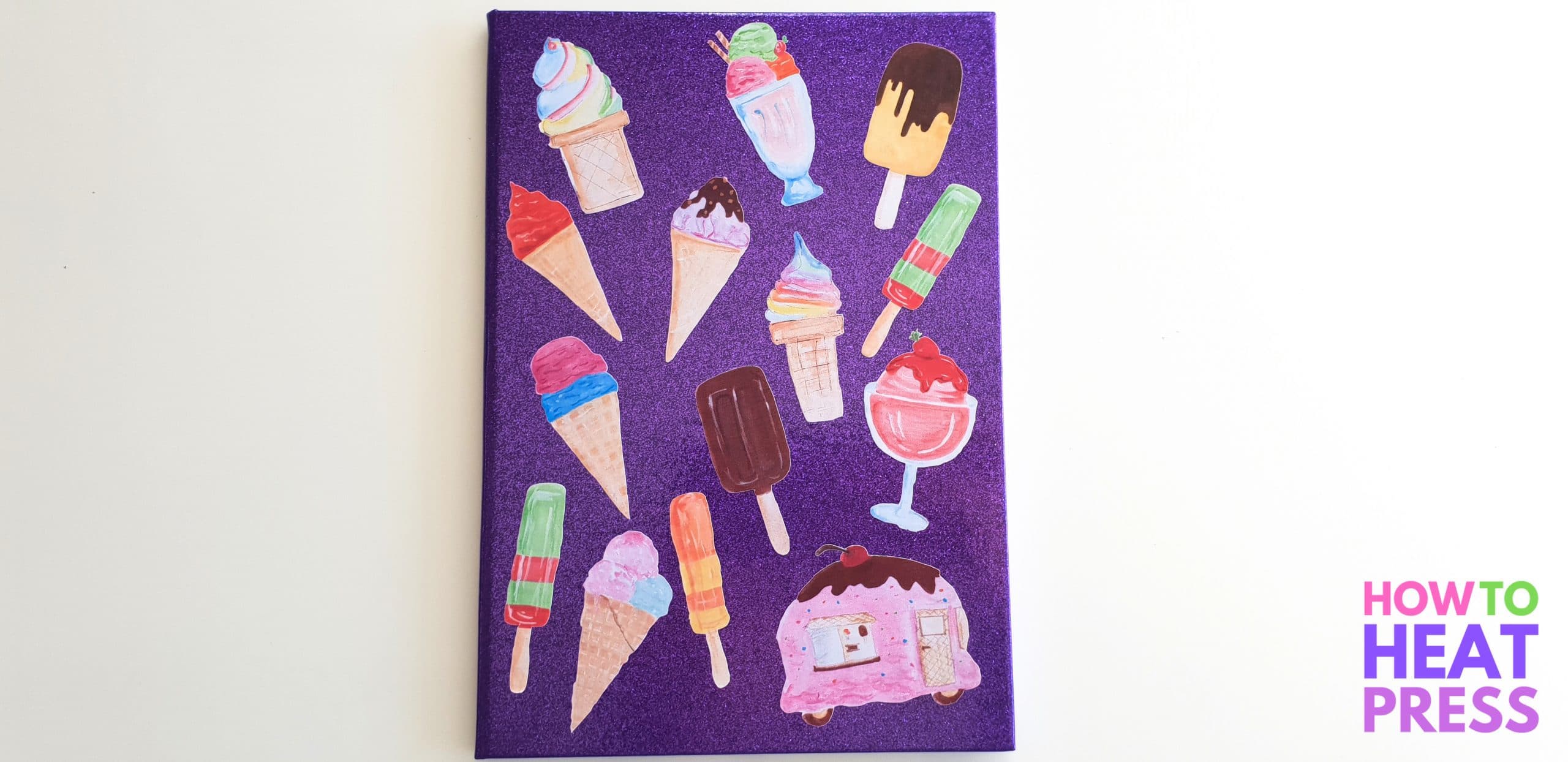 ice cream stickers with cricut printable vinyl