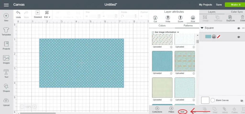 patterns for cricut