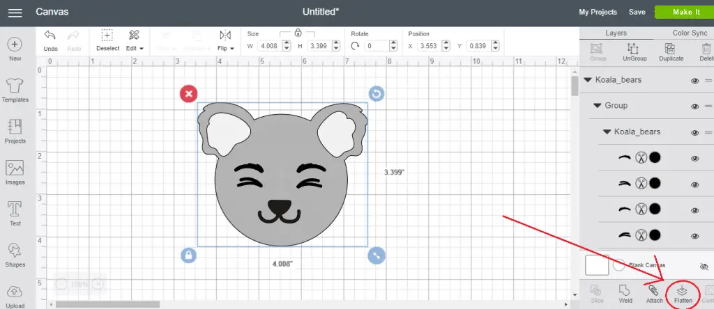How To Change A Multi-Layered SVG Into A Print-Then-Cut