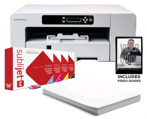 sawgrass sg1000 sublimation printer with sublijet hd inks