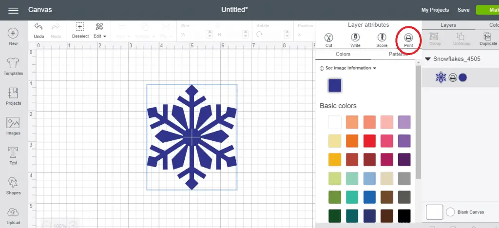 How To Change A Single-Layer SVG Into A Print-Then-Cut