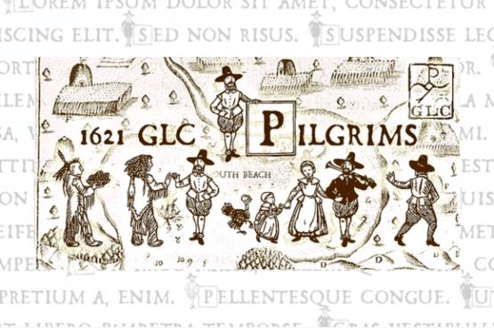1621 pilgrim thanksgiving font