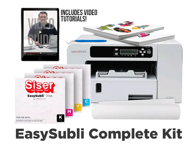 Sawgrass Virtuoso SG400 Complete Siser EasySubli Printer Kit