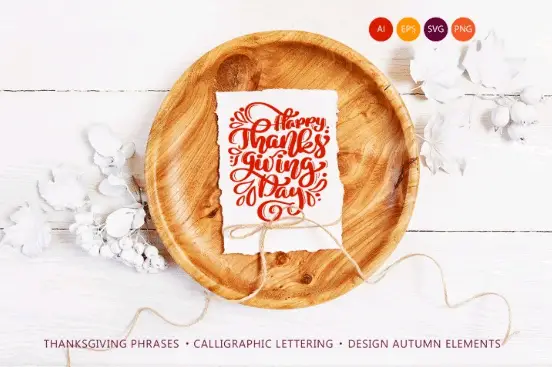 happy thanksgiving SVG