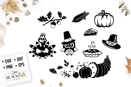 thanksgiving svg cut files