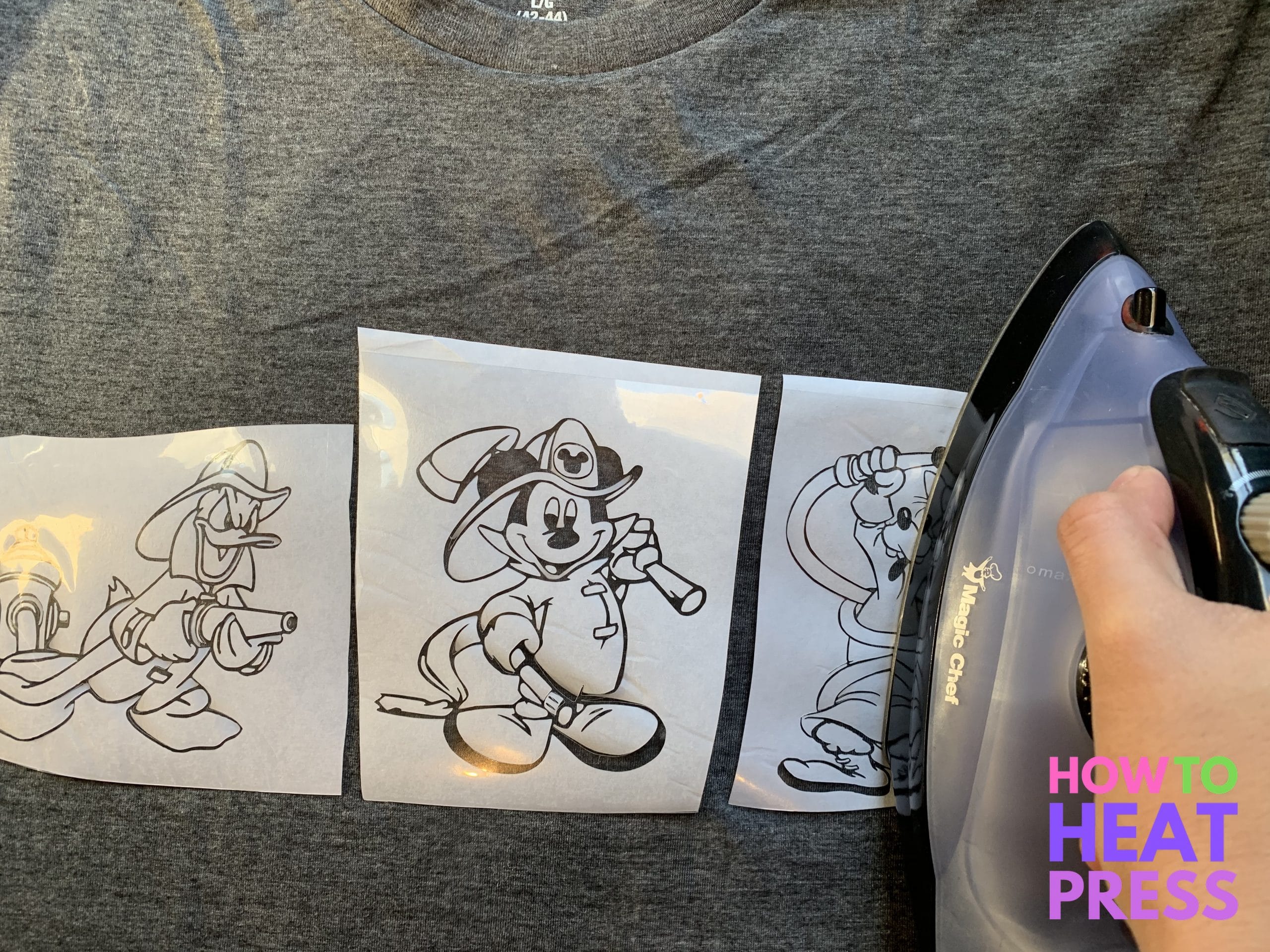 how to make a stencil for a shirt with freezer paper