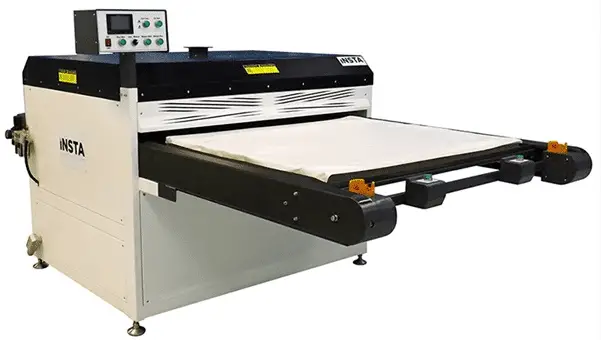 large format heat press used