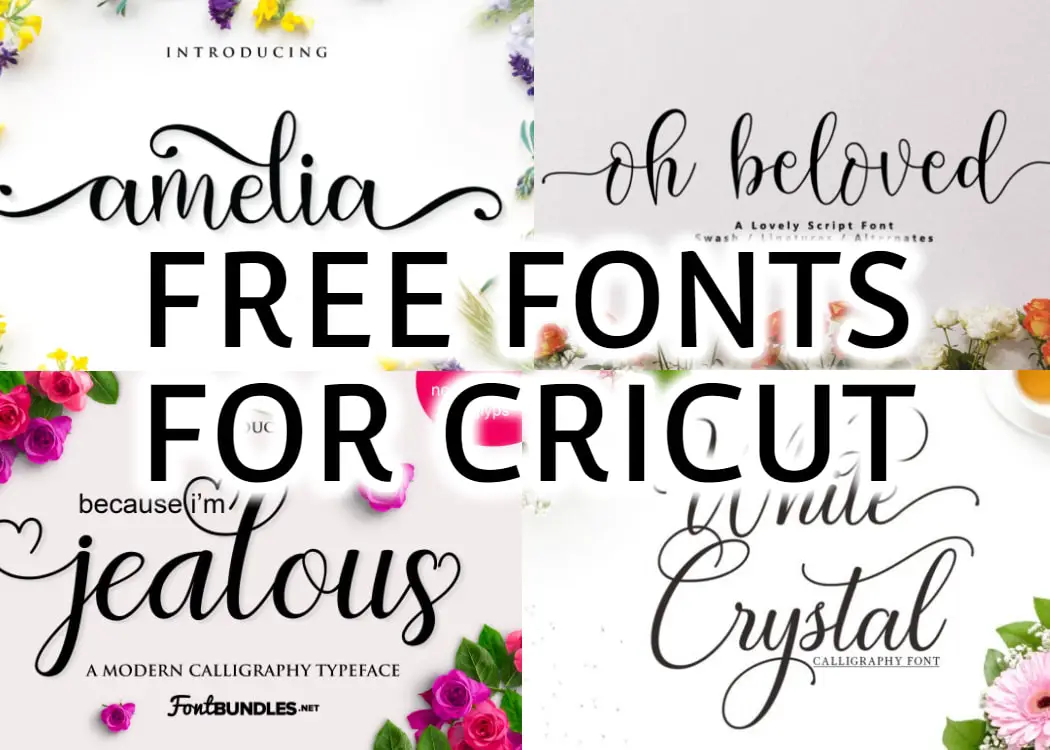 Download Free Free Fonts For Cricut Where To Find The Best Free Cricut Fonts SVG Cut Files