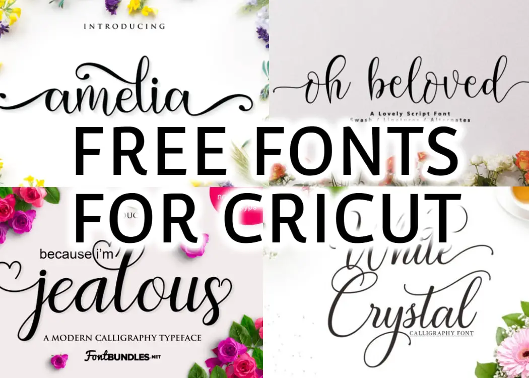 Download Free Fonts For Cricut Where To Find The Best Free Cricut Fonts