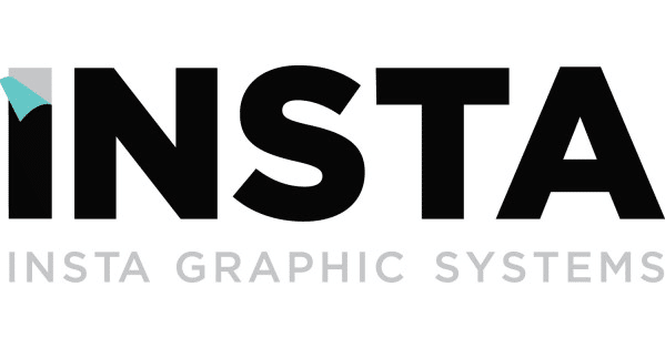 Insta heat press graphics logo