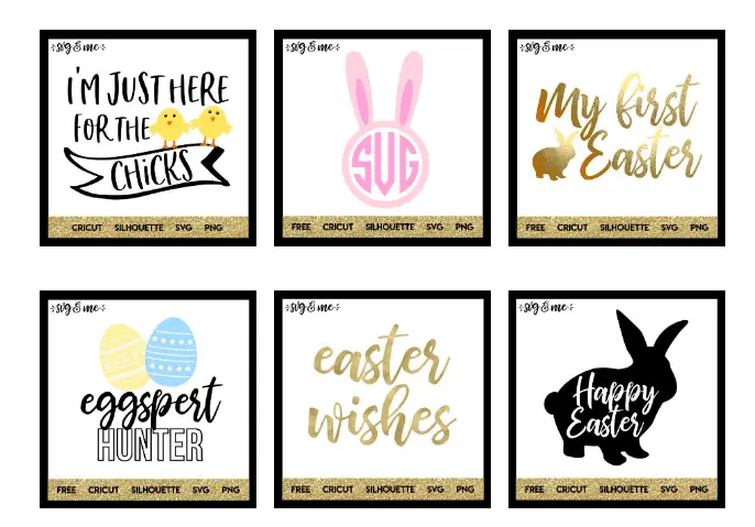 free svg cut files for easter