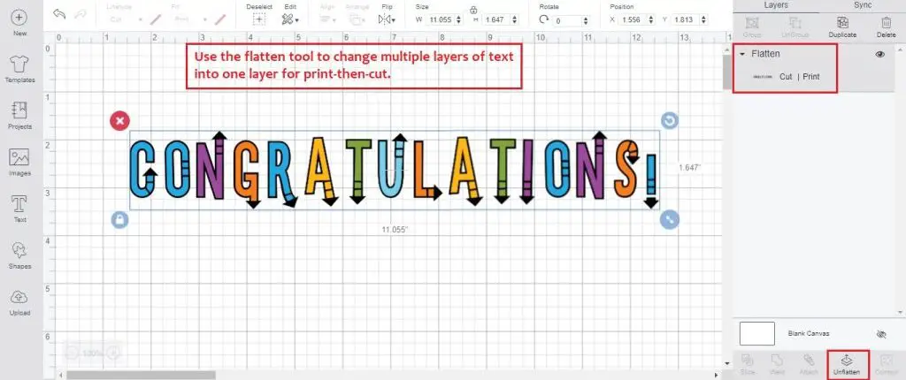 how to edit text on cricut