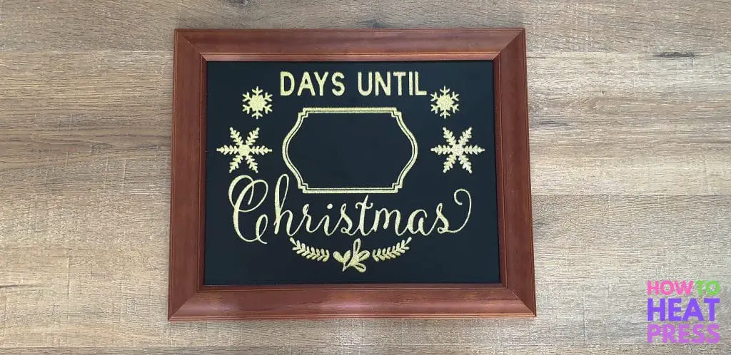 cricut christmas calendar