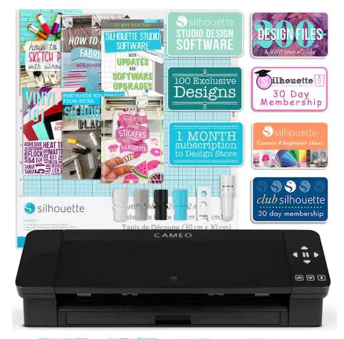 silhouette cameo plus review cricut maker better than plenty bonuses includes heat inch press machine colors