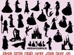 Free Free 127 Princess Squad Goals Svg SVG PNG EPS DXF File