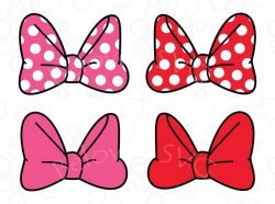 minnie bow svg