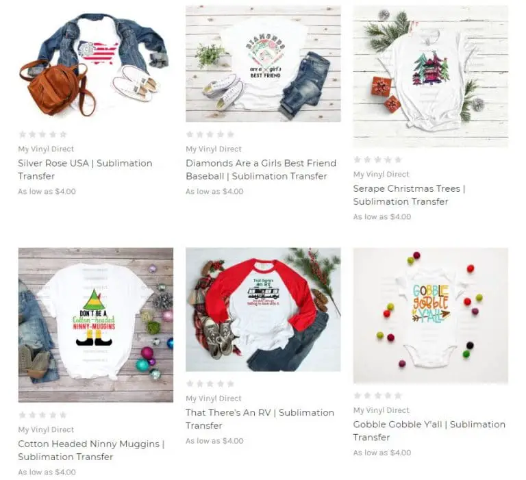 Sublimation Transfers Wholesale, Ready To Press, Custom, & DIY