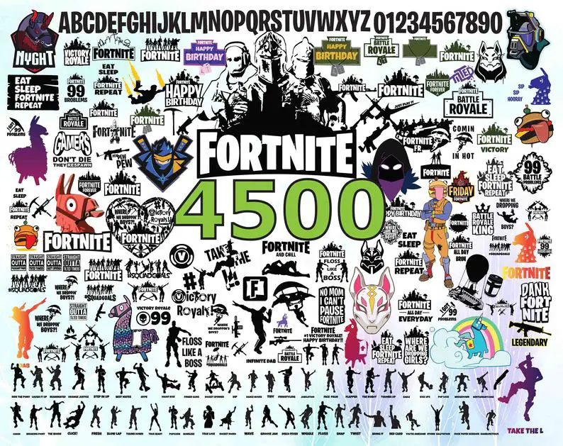 Download Best Fortnite SVG Files For Cricut And Silhouette Crafts!