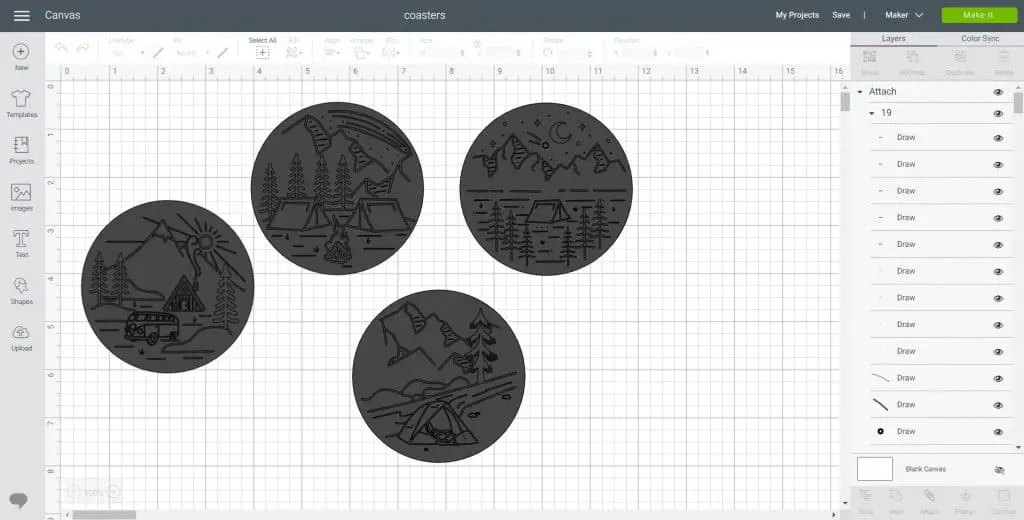 how to draw in cricut design space