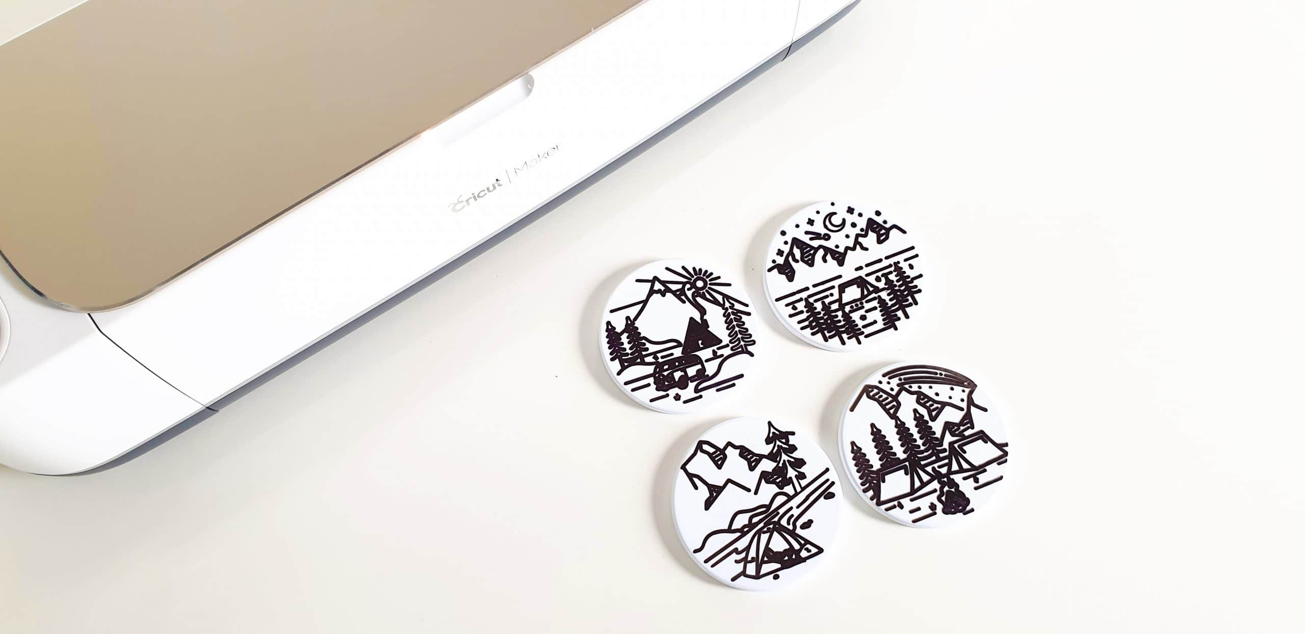 Download How To Draw With Cricut Infusible Ink Pens And Coaster Blanks
