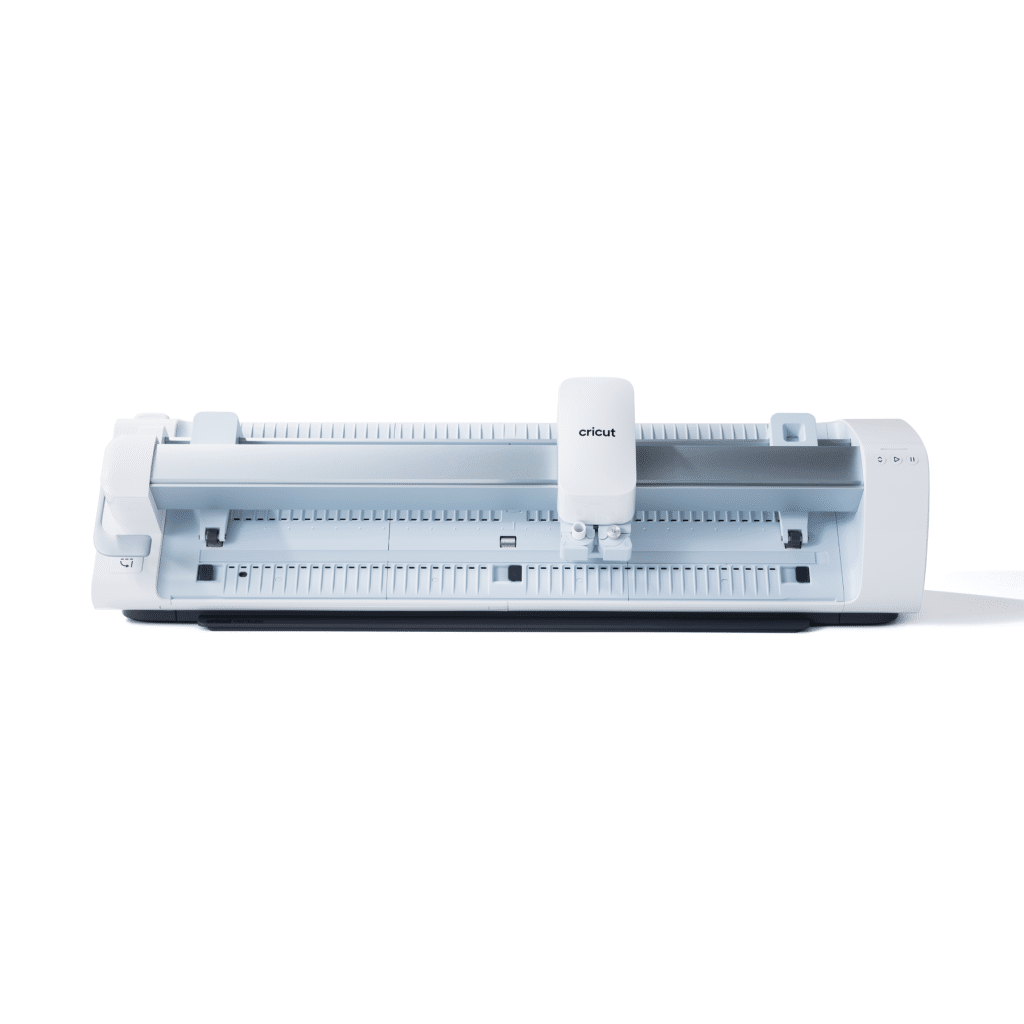white and blue cricut venture commercial smart cutting machine