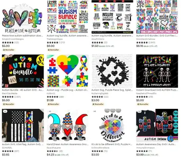 Download Free Autism Svg Files Autism Puzzle Piece Svg Heart Ribbon