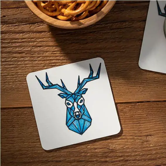 blank coasters