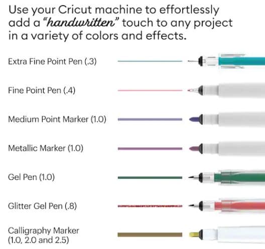 cricut pen guide