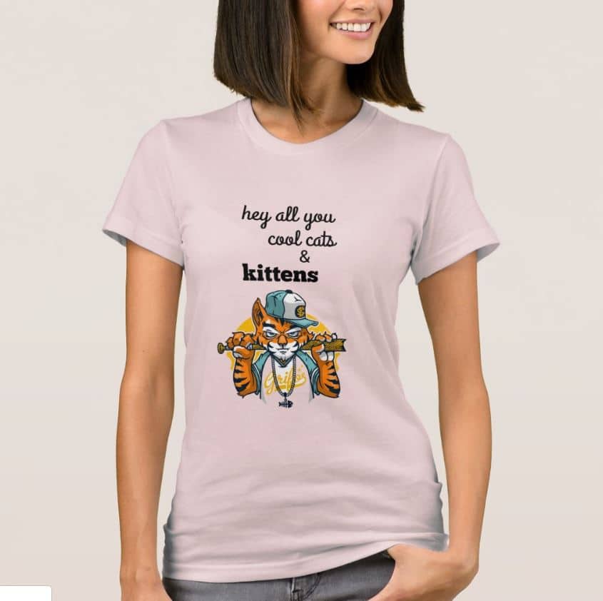 hey all you cool cats and kittens t shirt