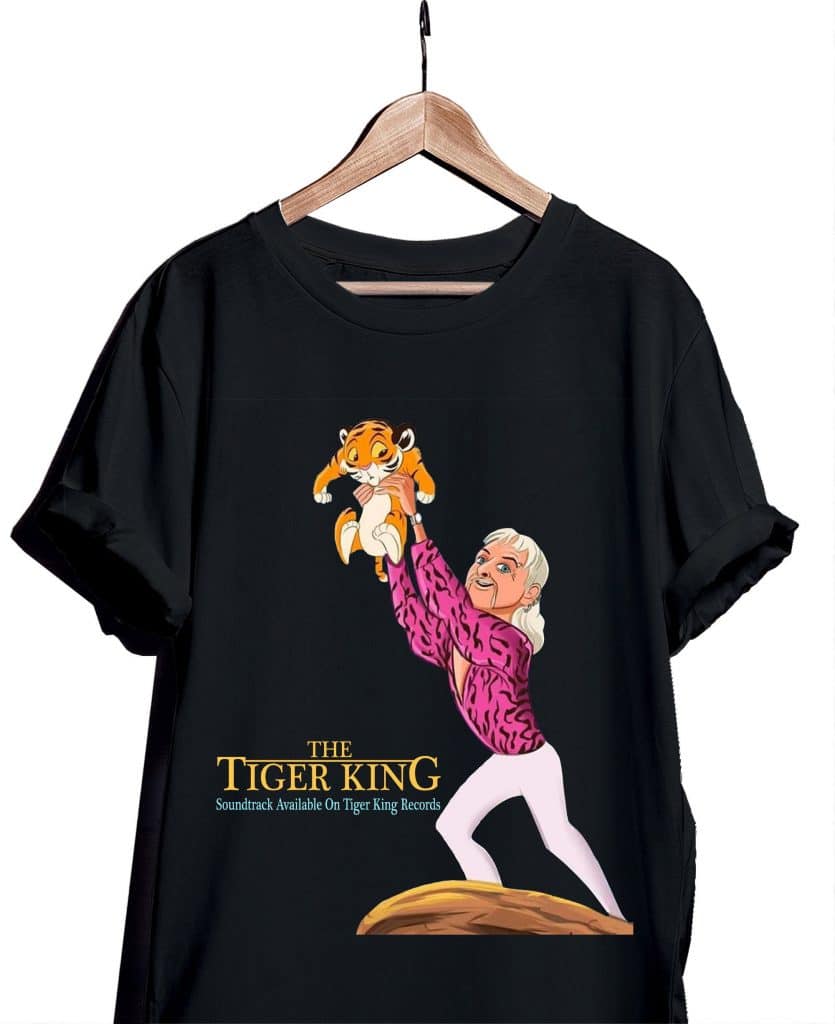 joe exotic lion king t shirt