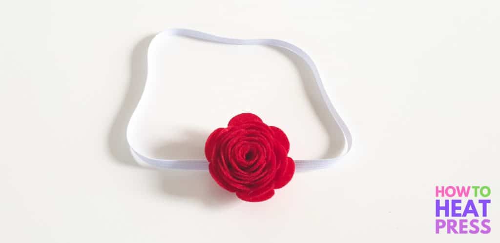 how to make felt flowers no sew