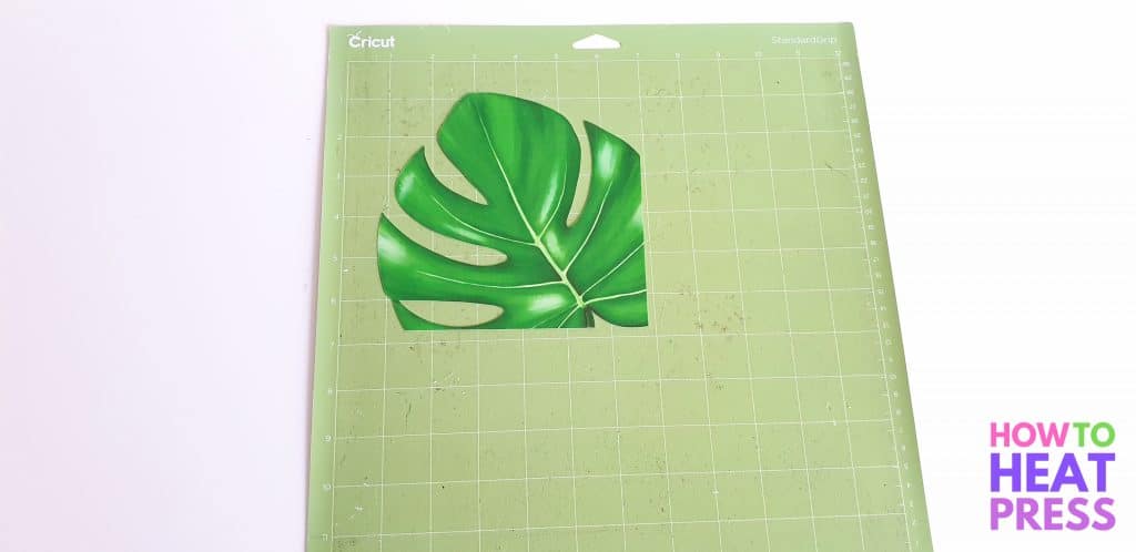 best way to remove card off cricut mat