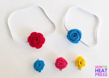 Download Free Cricut Rotary Blade Guide With Felt Flowers Project SVG Cut Files