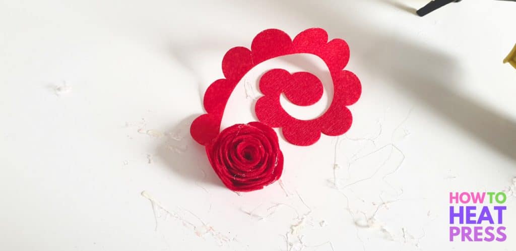 felt flower tutorial