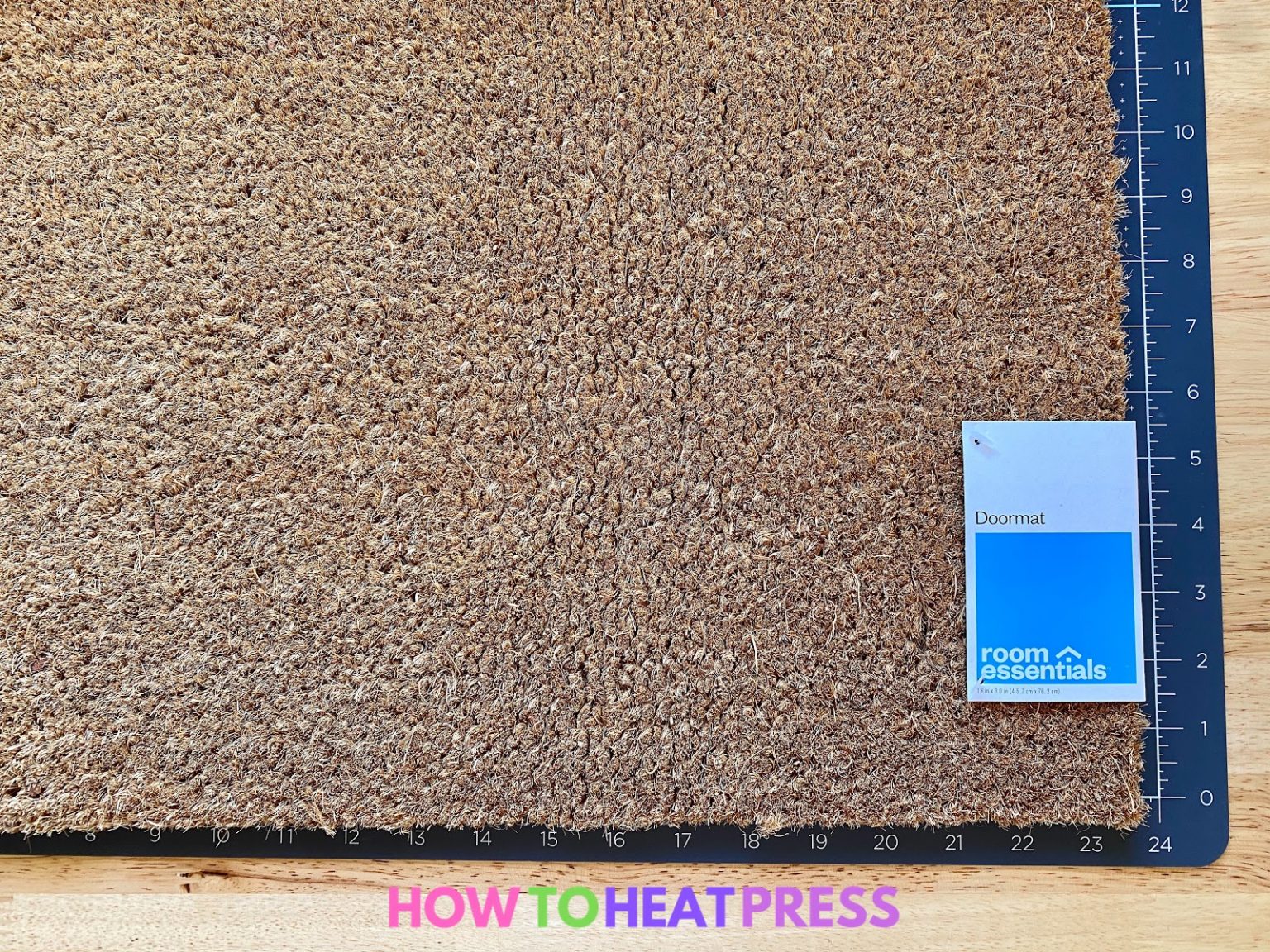 DIY Doormat StepbyStep Tutorial