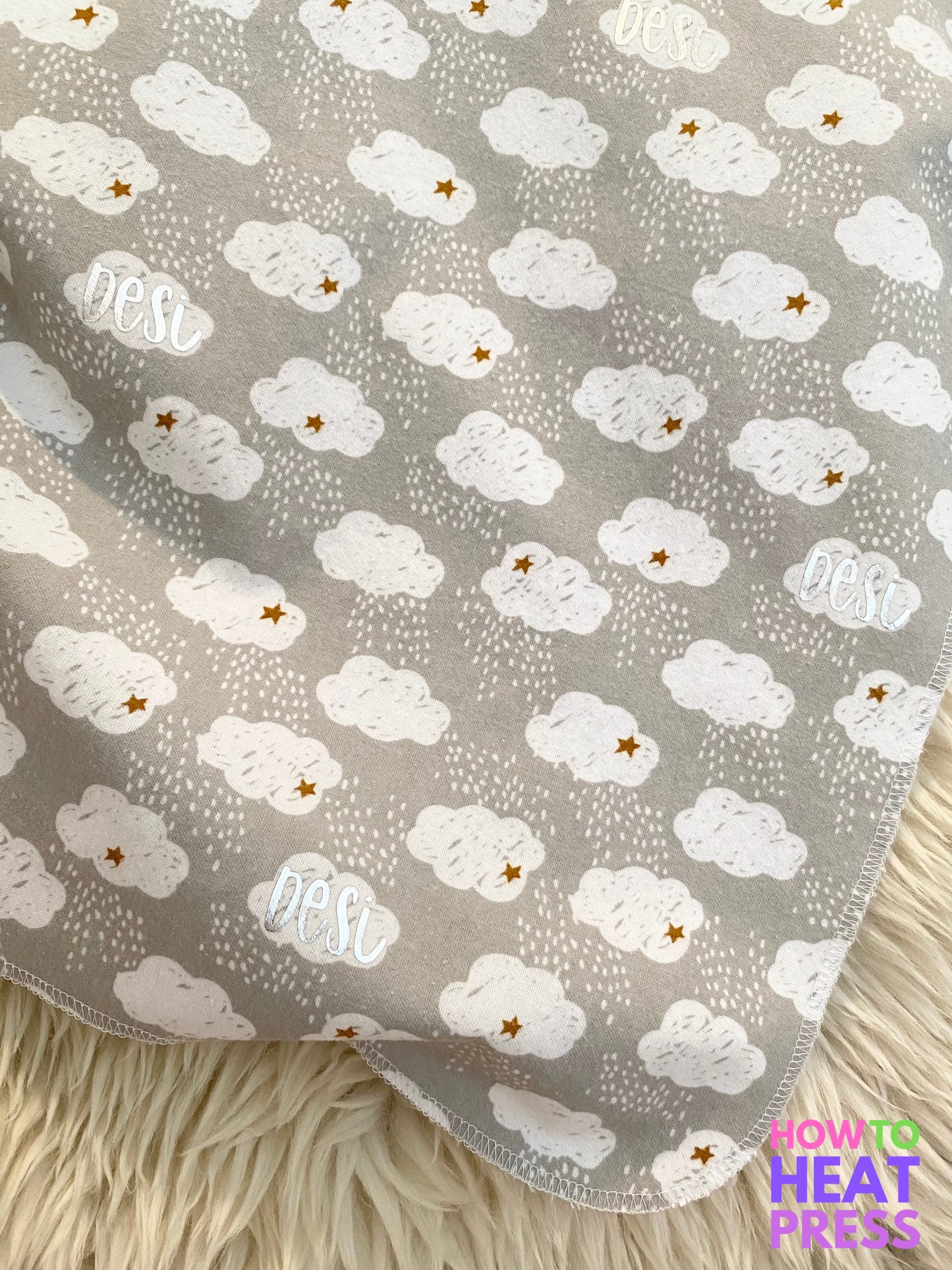 How to Make a Custom Cricut Baby Onesie® & Other Baby Gear