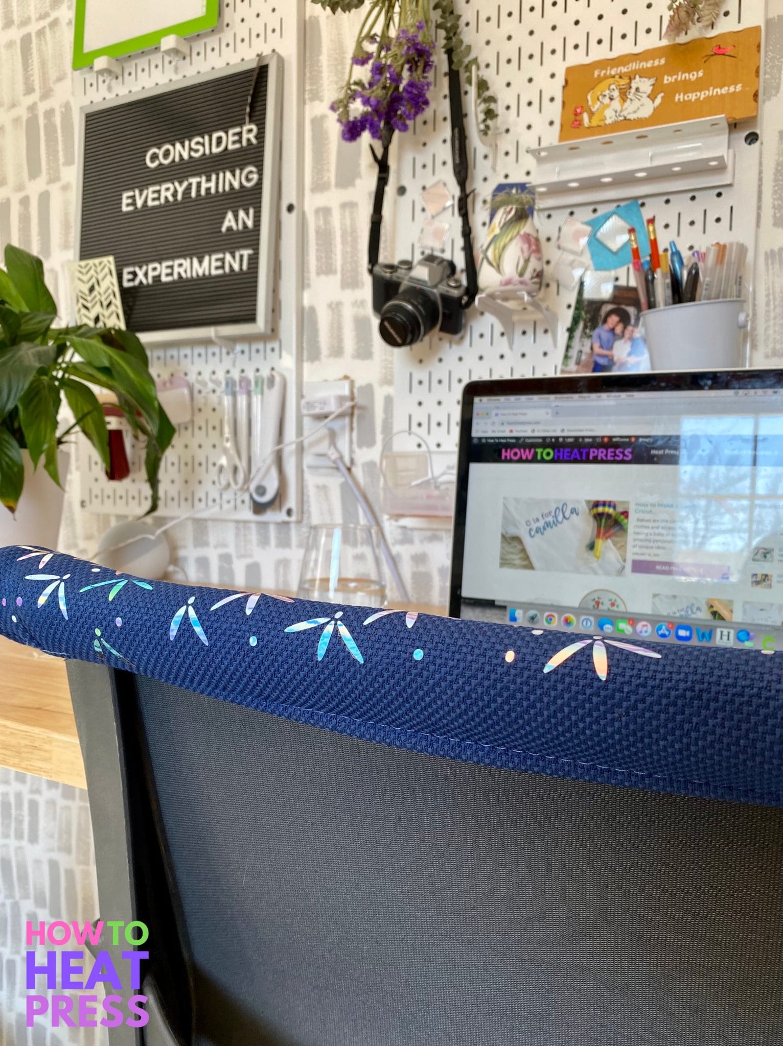 DIY Office Chair Makeover with HTV