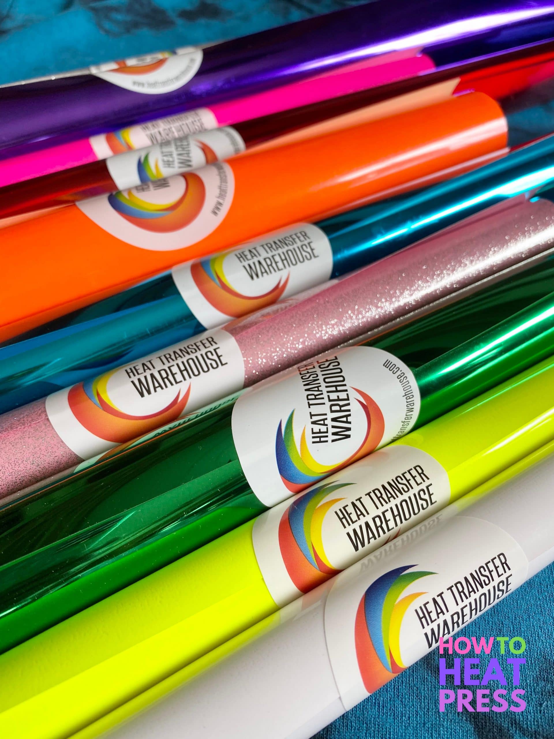 Layering HTV How to Layer Glitter, Neon, & Metallic Heat Transfer Vinyl!