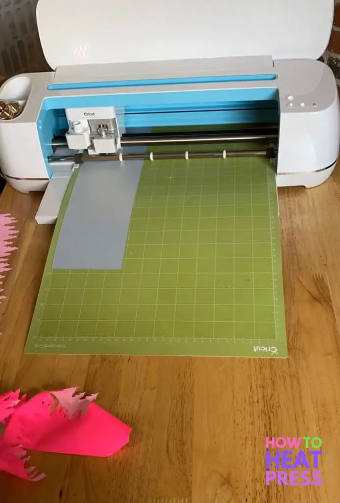 cricut maker cutting htv for layering htv project