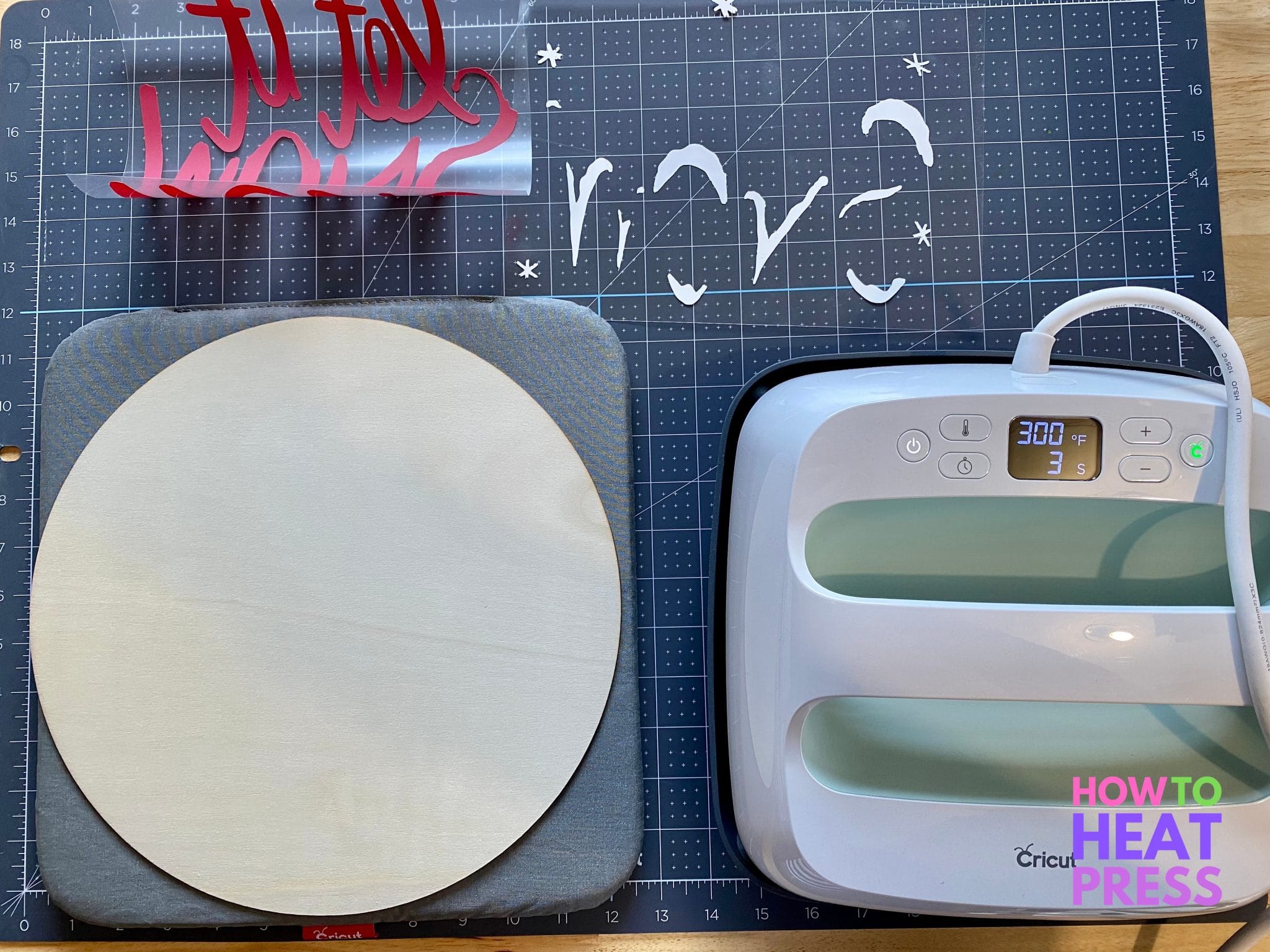 You Should Use HTV on Wood! How to Apply HTV on Wood